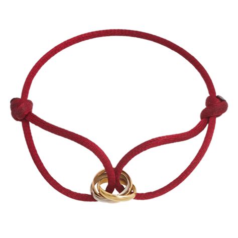 cartier bracelet with red string